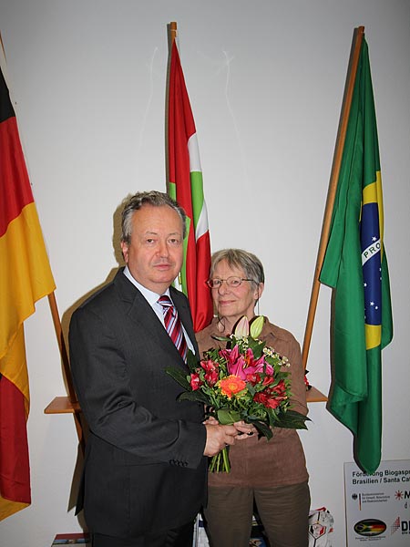 Wiedergewählte Präsidentin Jutta Blumenau-Niesel